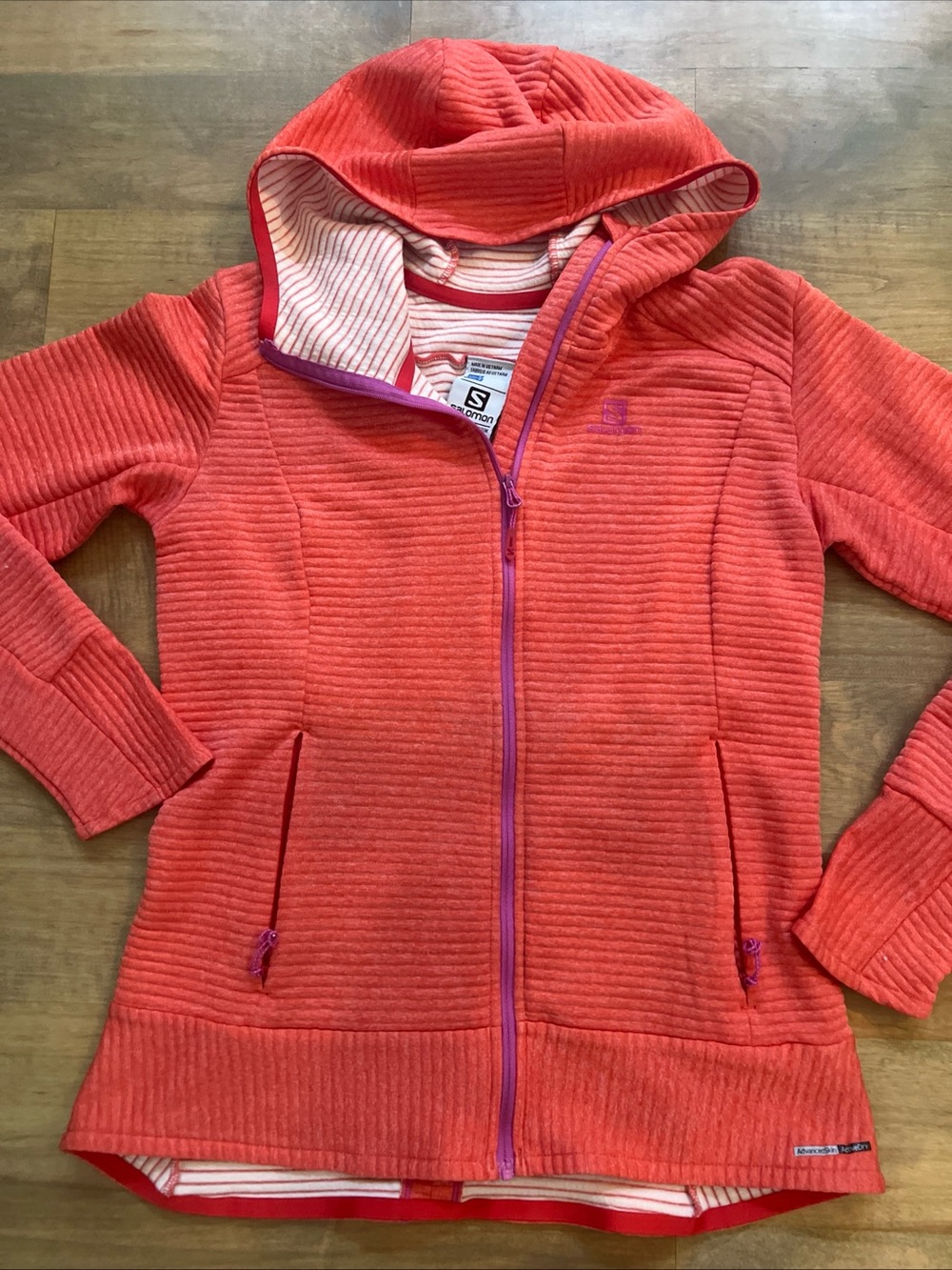 Salomon Girls' Coral Hooded Zip Jacket